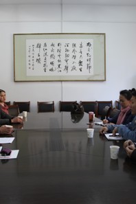 陕西安康学院艺术学院来我院考察和交流