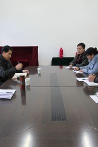 校长陈士夫到音乐学院调研