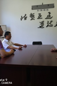 朱德顺副书记到音乐学院检查新学期开学工作