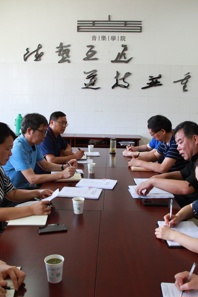 校长姚佐文到音乐学院调研指导工作