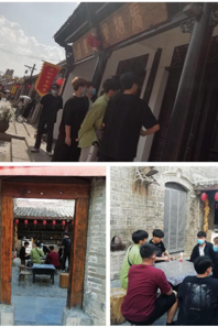 音乐学院观摩、采风系列报道之一——濉溪石板街参观淮北文化遗产