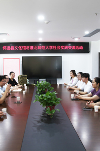 【团学工作】副校长蔡雷看望慰问我院暑期社会实践学生